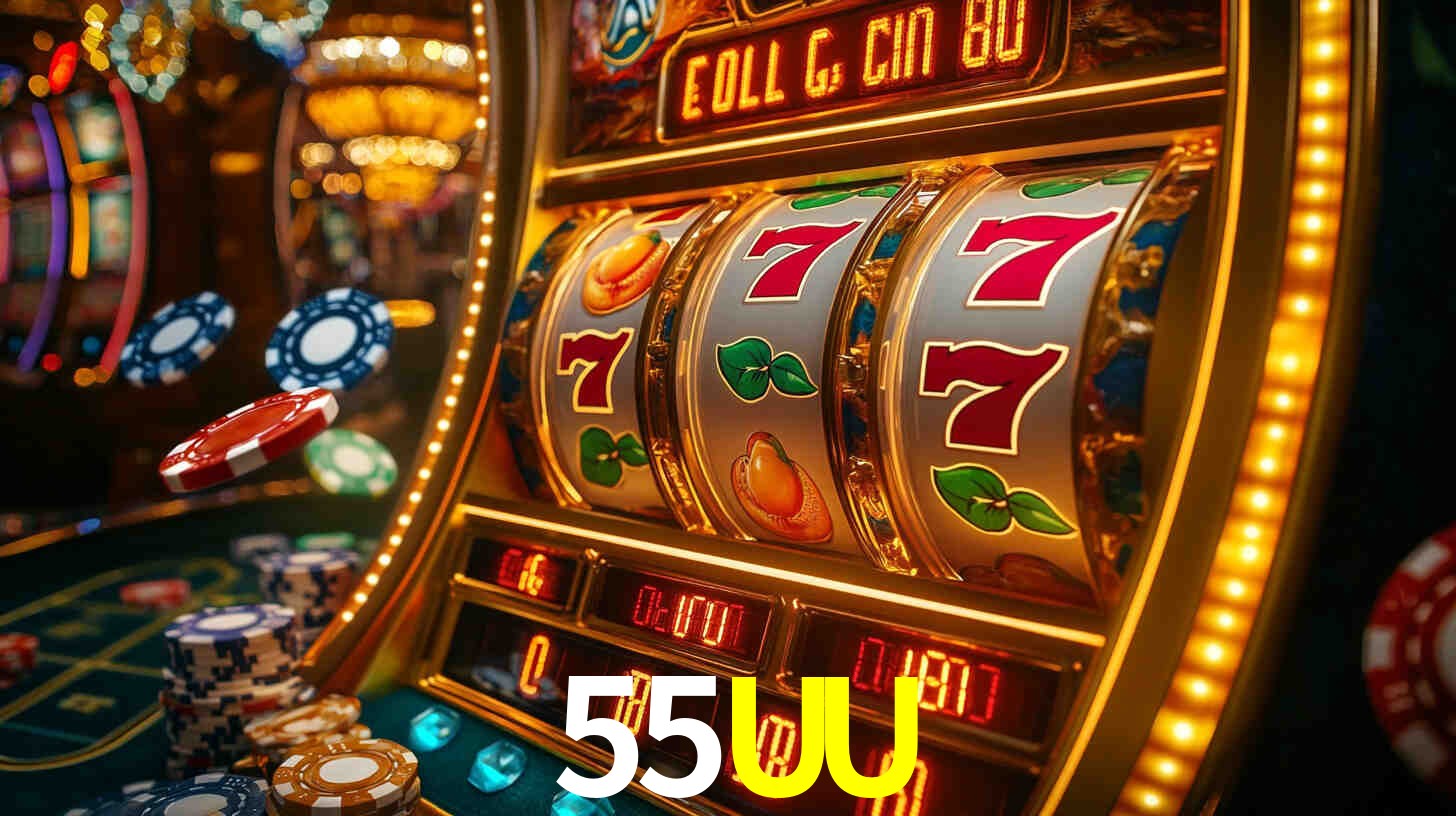 Profissional de cassino confiante rodeado por moedas douradas e uma interface digital, destacando o início de sessão seguro na 55UU para o Brasil 55UU – Descubra jogos de caça-níqueis com altos pagamentos e a emoção do jackpot no Brasil