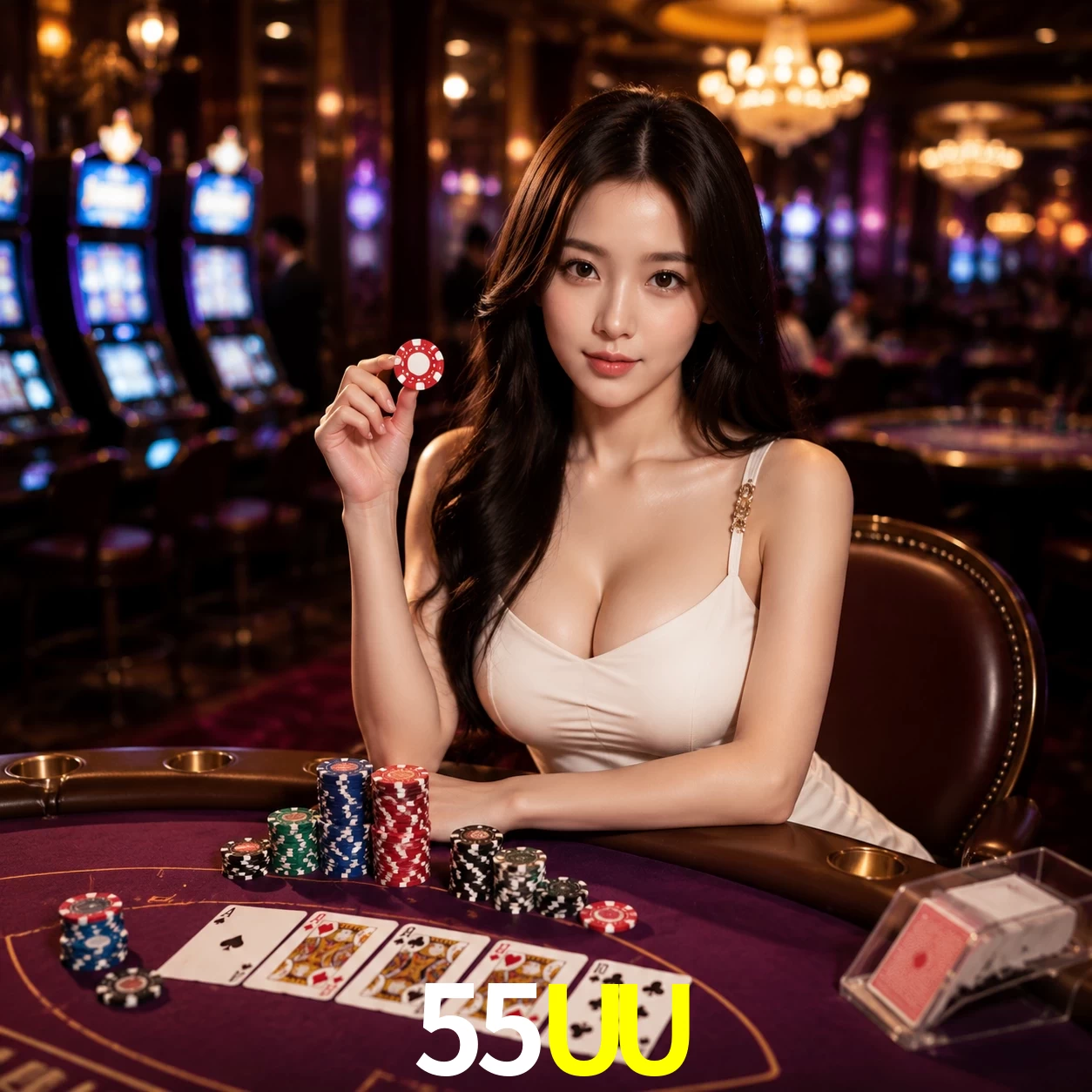 Cassino ao vivo 55UU dealers